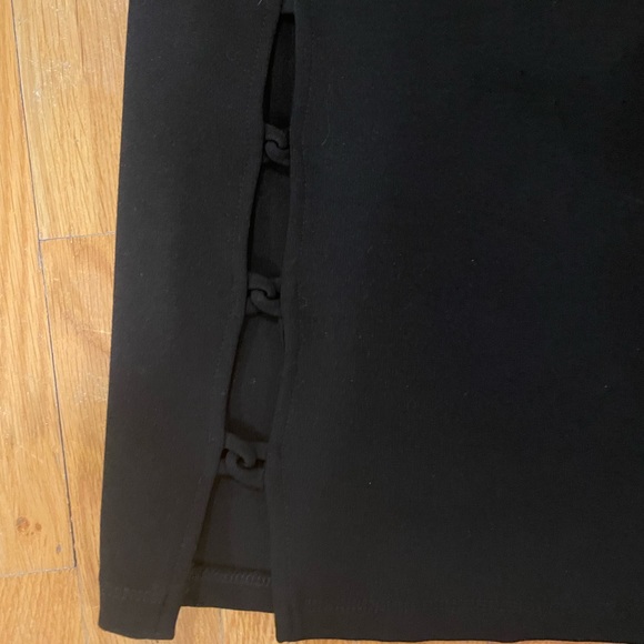 Solemio Los Angeles NWT black cut out dress size S night out - Picture 6 of 10